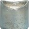 Homeroots Set of Two White Currant Scented Two Wick Candles In Frosted Glass Holders, 2PK 633861 - alternate 3