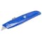Vulcan Utility Knife, 2-7/8 in L Blade, 1-1/4 in W Blade, Aluminum Handle, Blue Handle JL54217 - alternate 1