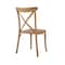 Lagoon Resin Stackable X Back Dining Chair Tan, 2PK 7061N4-SSTOS - alternate 4