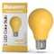 Bulbrite 25-Watt Equivalent Ceramic Yellow Color A19 Weatherproof Outdoor E26 Medium BaseLED Light Bulb, 10PK 862314 - alternate 5