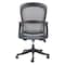 Homeroots Gray and Black Adjustable Height Swivel Rolling Office Chair 572163 - alternate 5