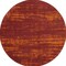 Homeroots 8' Red And Orange Round Abstract Indoor Outdoor Area Rug 545548 - alternate 1