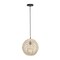 Homeroots Natural Rattan Ceiling Light With Natural Shades 651637 - alternate 1