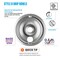 Range Kleen Steel Drip Bowls 6 in. W 139ABULK12 - alternate 6