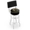 Holland Bar Stool Co 30" Chrome 2-Ring Vegas Golden Knights Swivel Bar Stool, Back L7C430LVGdKn - alternate 1