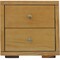 Homeroots Two Piece Oak Solid and Manufactured Wood Bedroom Set 569373 - alternate 8