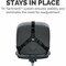 Fellowes Backrest, Black, Fabric FEL8037601 - alternate 2