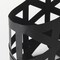 Homeroots Set Of Two Black Geometric Metal Baskets, 2PK 392155 - alternate 5