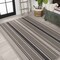 Jonathan Y Haynes Modern Double Stripe Black/Beige 3 ft. x 5 ft. Indoor/Outdoor Area Rug SMB202D-3 - alternate 5