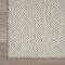 Homeroots 10' Ivory And Silver Square Geometric Indoor Outdoor Area Rug 552299 - alternate 4