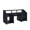 Homeroots 71" Black Music Desk 491539 - alternate 4