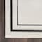 Homeroots 10' X 14' Ivory And Black Indoor Outdoor Area Rug 545471 - alternate 5