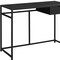 Homeroots 42" Black Computer Desk 333416 - alternate 5