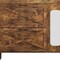 Homeroots 43" Brown Wood Paneled Accent Cabinet With Single Door And Two Drawers 716326 - alternate 3