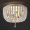 Jonathan Y Allison 10" 2-Light Shabby Chic Farmhouse Wood Beaded/Metal LED Flush Mount, White JYL9074D - alternate 6