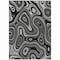 Homeroots 9' X 12' Black And Ivory Geometric Washable Indoor Outdoor Area Rug 631375 - alternate 4