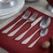 Megachef Gibbous 20 Piece Flatware Utensil Set, Stainless Steel Service for 4 in Silver MCFW-GIBBOUS-SILVER - alternate 5