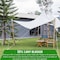 Farm Plastic Supply White Shade Cloth, 50%, Mesh Fabric for Fence Privacy Screen, Wind Screen, 6ftx20ft Z-WShadeCloth-4002 - alternate 5