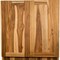 Homeroots 24in Brown Solid Wood Frame Wall Mounted Accent Cabinet 383585 - alternate 3