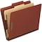 Pendaflex FOLDER, CLASSF, LTR, 1DIV, RED, 10PK 1157R - alternate 1