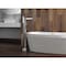 Delta Zura Single Handle Floor Mount Tub Filler Trim with Hand Shower T4774-FL - alternate 5