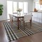 Homeroots 3' X 5' Black Gold And Ivory Plaid Washable Indoor Outdoor Area Rug 601452 - alternate 7