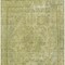 Homeroots 8' X 10' Fern Green And Sage Medallion Washable Indoor Outdoor Area Rug 616067 - alternate 5