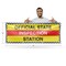 Signmission Official State Inspection Station, 36 Inch x 96 Inch, Vinyl Banner B-96-30768 - alternate 3