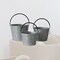 Cheungs FP-3999-3 Set of 3 Metal Tapered Bucket with Handle FP-3999-3 - alternate 3