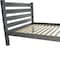 Homeroots Gray Solid Wood Twin Bed Frame 546939 - alternate 4