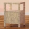 Bali & Pari Paine Bohemian Woven Grasscloth 2-Drawer Nightstand 255-14049-ZORO - alternate 8