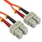 Sanoxy 2m SC/SC Duplex 50/125 Multimode OM2 Fiber Optic Cable SNX-CBL-LDR-FB104-5602 - alternate 1