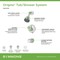 Symmons Origins Single Handle Single Spray Tub and Shower Faucet Trim Kit (Valve Included) S9602PRP - alternate 4