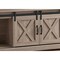 Homeroots 59in Deep Taupe Cabinet Enclosed Storage TV Stand 490379 - alternate 4