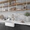 Apollo Tile Artisana 3x12 in. Gray Textured Limestone Etched Dot Elongated Subway Tile (5 sq ft/case) 20PK APLEFT8801GRA - alternate 2