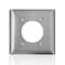 Leviton Wall Plate, Toggle, Stainless Steel SS703-40 - alternate 1
