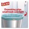 Glad OdorShield Small Drawstring Trash Bags, 4 gal, Beachside Breeze Scent, 0.5 mil, 18 x 17, Blue, 80PK 79155 - alternate 11