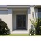 Vdomdoors Aluminum Door Iron 1633 Black Entry Steel Metal Classic Painted 52 x 80 (36+16 x 80)-Left Inswing IRON1633EXD-BLK-W36+16xH80-LH-I - alternate 3