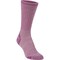 Hiwassee Trading Co Womens Medium Lavender Medium Weight Hiking Crew Sock 73553 - alternate 1