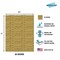 Nanolap PSA Microfinishing Film, 2 Pc 60 Micron (300 Grit), 8-0.5 in x 11 in Fine Sanding Film 61617N - alternate 3