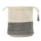 Homeroots 19" White Jute Basket 704896 - alternate 1