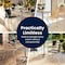 Flash Furniture Square Table Set, Aluminum, Plastic, Rattan, Stainless Steel, Grey TLH-ALUM-28SQ-020BGECHR4-GG - alternate 9