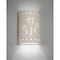 Luxury Lighting Mirage Flats 15 in Tall Ceramic Outdoor Wall Light, Paintable White Bisque Finish, 2PK (2) 103-22B-W-ud-7 - alternate 1