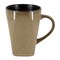 Gibson Elite Kiesling 16 Piece Hard Square Stoneware Dinnerware Set in Taupe and Black 750121025M - alternate 8