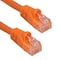 Sanoxy 25ft Cat5e 350 MHz UTP Snagless Crossover Ethernet Network Patch Cable, Orange SNX-CBL-LDR-C5103-5025 - alternate 1