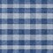 Homeroots 9' X 12' Navy Blue And Ivory Plaid Washable Indoor Outdoor Area Rug 595503 - alternate 6