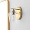Jonathan Y Jayne 6" 1-Light Iron/Glass Cottage Rustic LED Vanity Light, Brass Gold JYL7545B - alternate 4