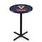 Holland Bar Stool Co 36" Blk Wrinkle Virginia Pub Table, 36" dia. Top L211B3636Vrgnia - alternate 1