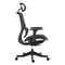 Homeroots Set of Two Black Adjustable Height Swivel Rolling Office Chair 638370 - alternate 1