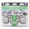 Prosource Passage Knob, Metal, Stainless Steel, 2-3/8 to 2-3/4 in Backset, 1-3/8 to 1-3/4 in Thick Door T-5764SS-PS - alternate 2